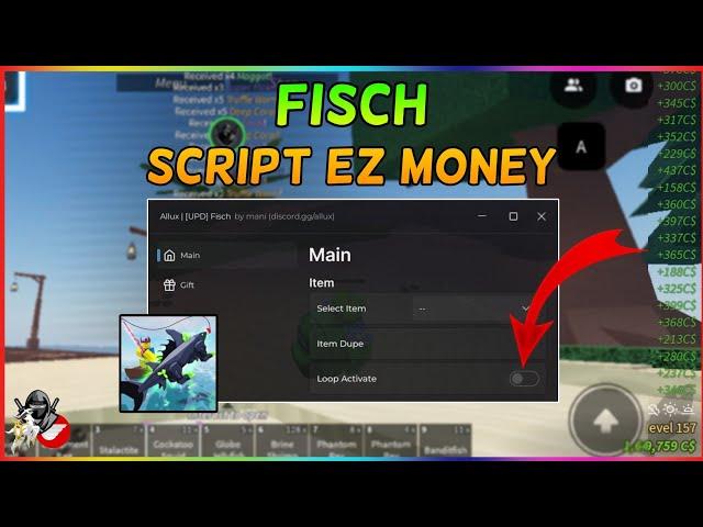 (SUPER OP) Fisch Script Mobile Auto Dupe Money - INF MONEY | Roblox Fisch Script Mobile 