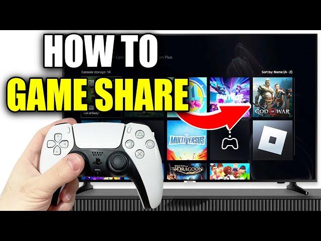 How To Game Share On PS5 - Easy Guide