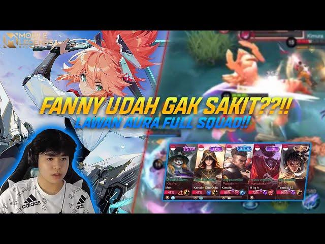 KETEMU SQUAD AURA?? LANGSUNG KELUARIN GAMEPLAY FANNY YANG GG | Mobile Legends #Fanny #MobileLegends