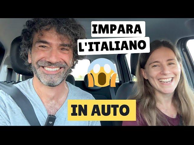 Impara l'Italiano in Auto (Vlog e lezione) | Driving in Italy: Car Vocabulary (sub ITA)