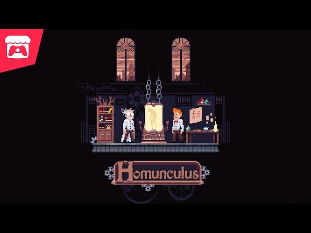 Homunculus - A short steampunk point & click adventure game made for Ludum Dare 52!