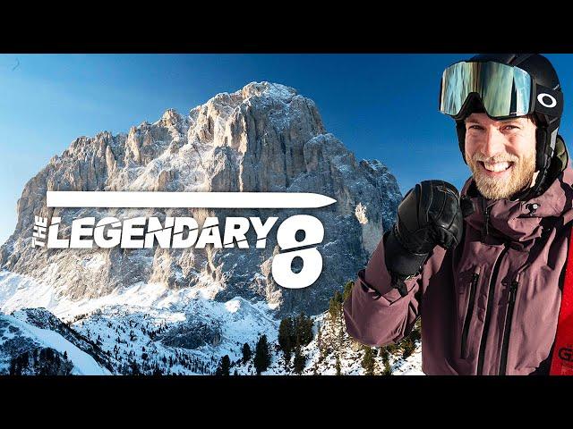 Most Popular Ski Area in the Alps: “The Legendary 8” in Val Gardena