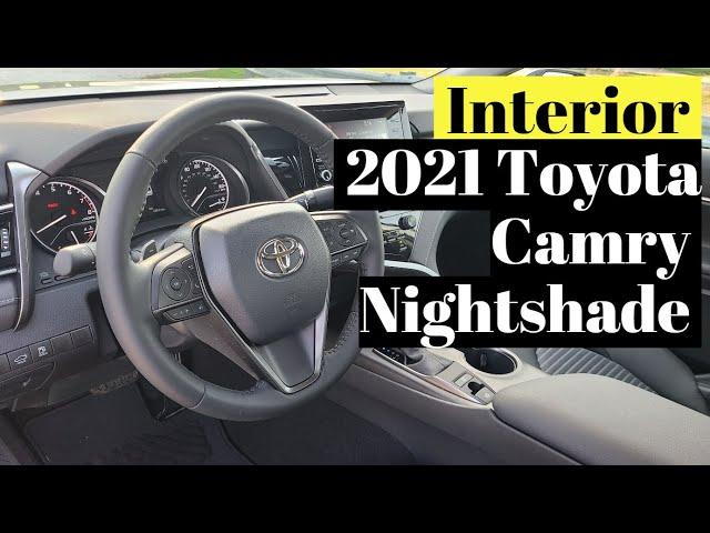 2021 Toyota Camry SE Nightshade Edition Interior