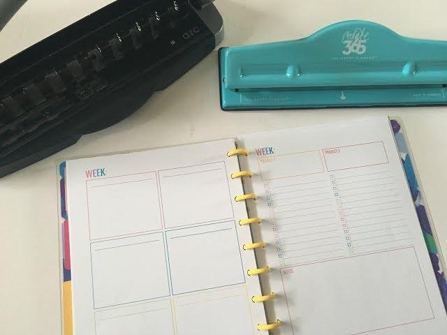 MAMBI Happy Planner punch versus the ARC discbound (which is better?)