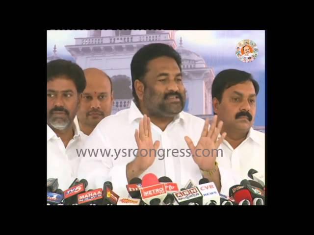 AP Media Point   YSRCP MLA Kotamreddy fire on AP Ministers   3 Sept 2015