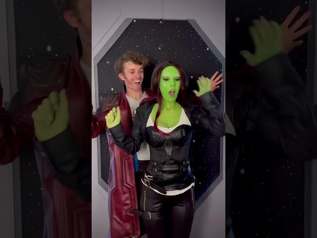 Star-Lord & Gamora  #guardiansofthegalaxy #mcu #shorts