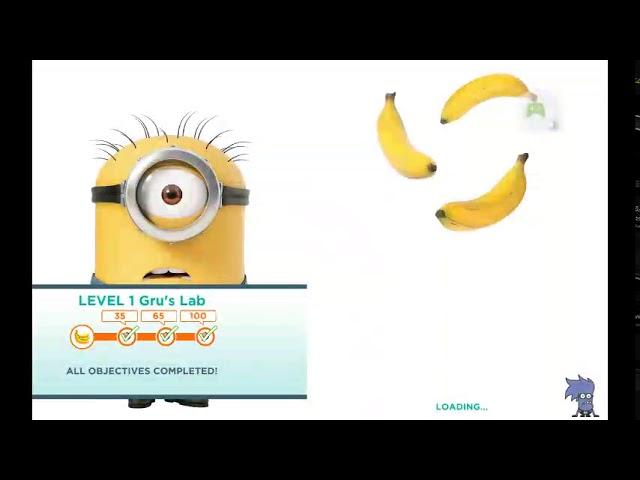 Despicable Me: Minion Rush - Xavier Tries Minion Rush Vs Mel Minion Challenge 1 Level 1