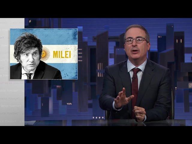 Javier Milei on Last Week Tonight with John Oliver (Oct 29th 2023)