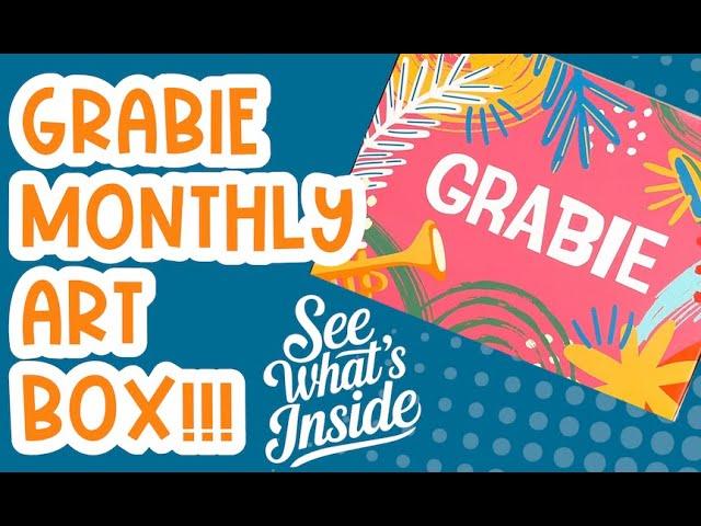  Unboxing the Grabie Art Monthly Subscription Box! 