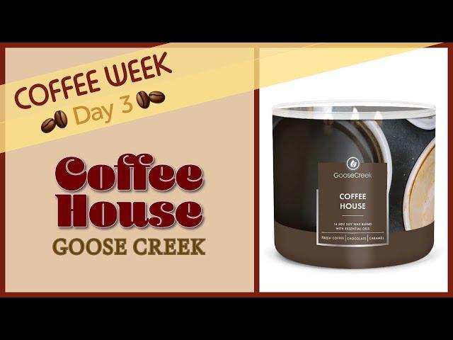 Coffee House ️ from Goose Creek ️ candle review for COFFEE WEEK