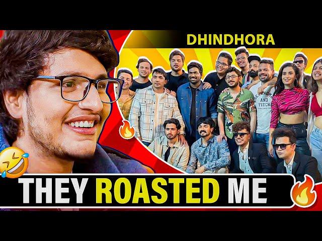 Getting Roasted by India's Biggest Youtubers at Dhindora Shoot