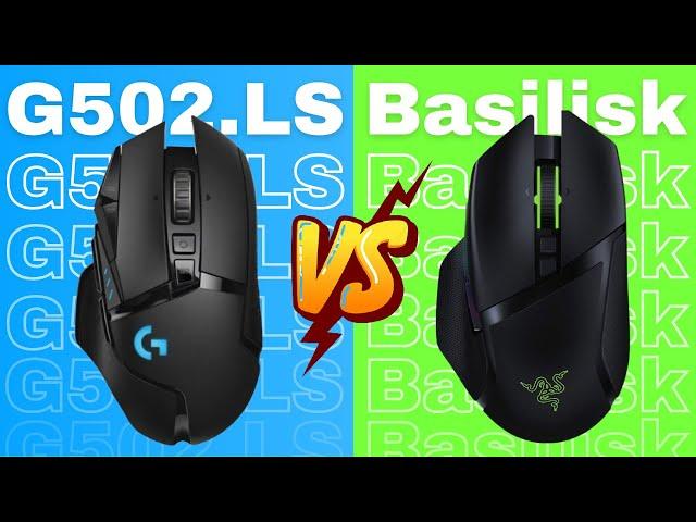 The best from both worlds| Logitech g502 vs Razer Basilisk Ultimate