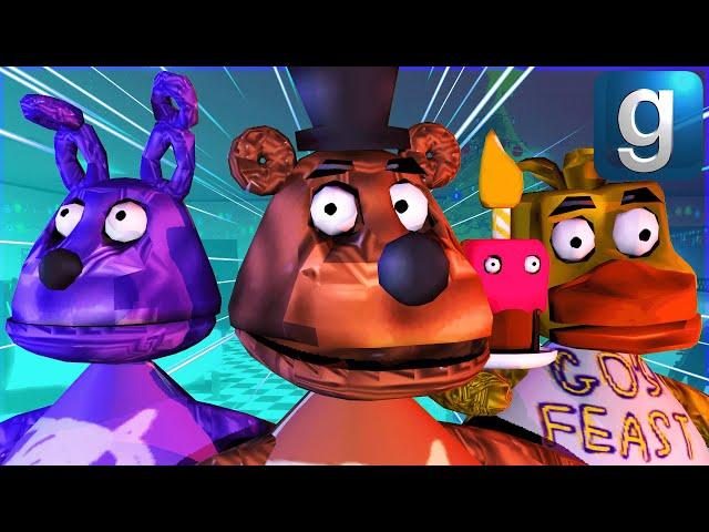 Gmod FNAF | Review | Brand New Fred And Friends Models!