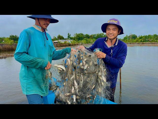 Trời Mưa Lâm Râm Thả Tay Lưới Chưa Hết Mà Cá Đã Dính se Viền •UMQT | #849