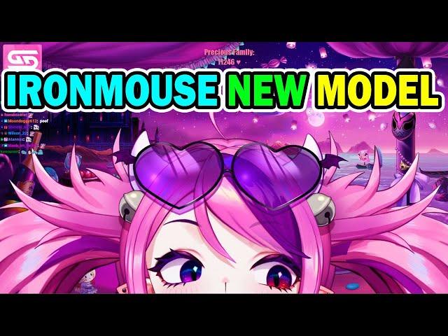 Ironmouse Turns into her New Model and Surprises everyone