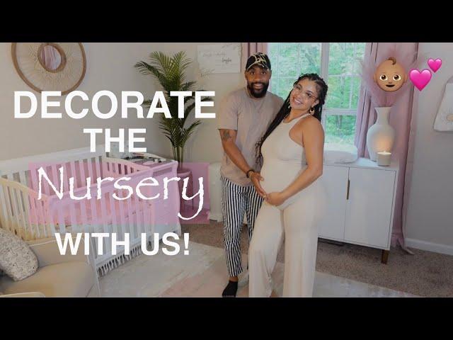 Decorate the NURSERY with us + full nursery tour! Ft.Homary