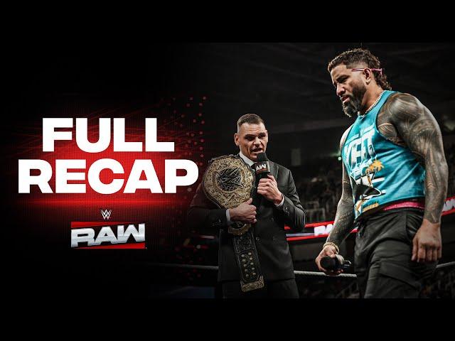 Full Raw highlights: Jan. 13, 2025