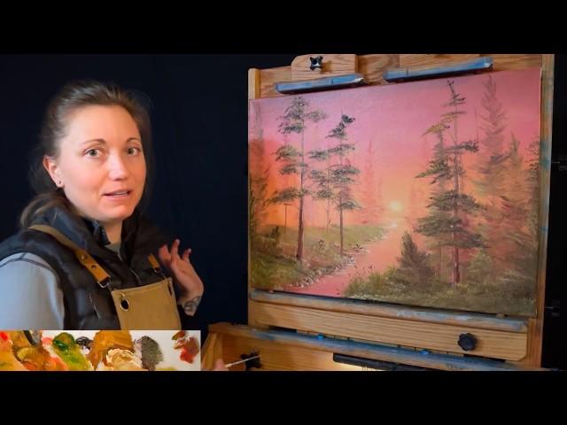 Oil Painting Tutorial “Ember Skies" #34 by Kaylee Rakowski