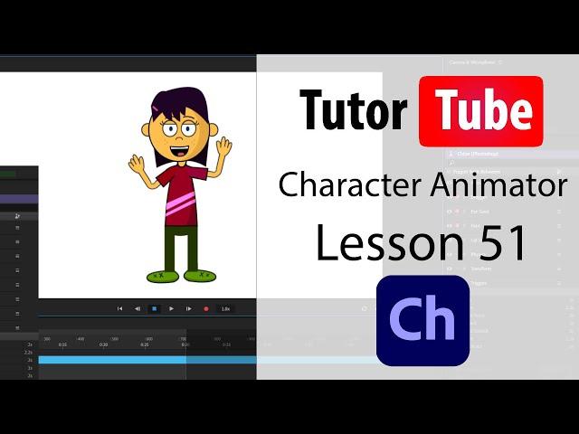 Adobe Character Animator Tutorial - Lesson 51 - Export as Image Sequence