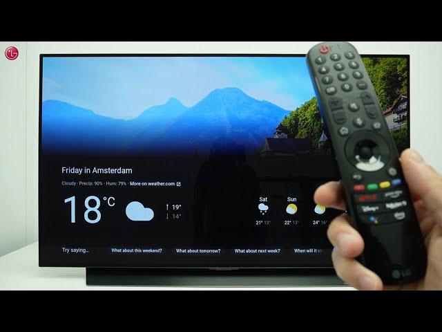 [LG TV] - How to Use the TV Built-in Google Assistant (WebOS22)