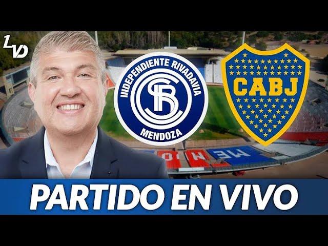   BOCA - IND. RIVADAVIA CON LADAGA Y RICKY COHEN // LIGA PROFESIONAL 2024 EN VIVO