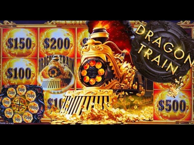 Must WATCH EPIC SESSION on DRAGON TRAIN  Hand Pay and A Lot More #gambling #handpay #casinofun