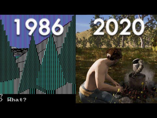 Evolution of Survival Games 1986-2020