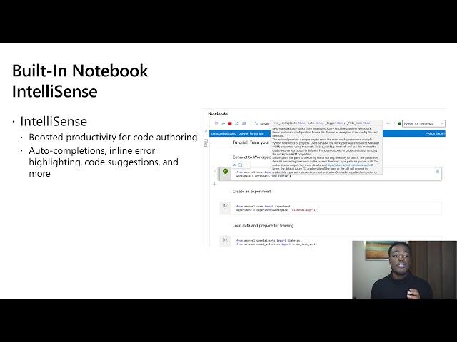 Edit and run Jupyter notebooks without leaving Azure Machine Learning studio