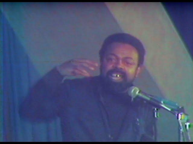 Amiri Baraka, "we should involve ourselves in...trying to transform the society” —The Poetry Center