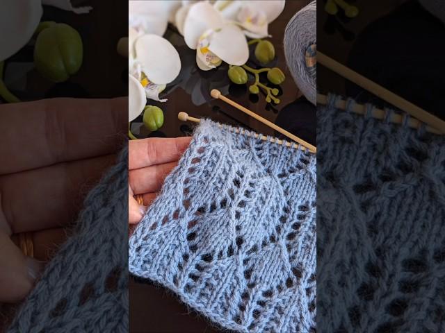 Ажур спицями #knitting #crochet #knit #sweaterdesign #handmade #shorts #cardigan #узорспицами