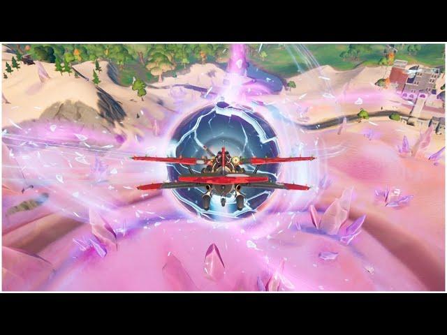 What happens if you enter ZERO POINT with Plane in Fortnite Chapter 2 Season 5 | Fortnite MythBuster