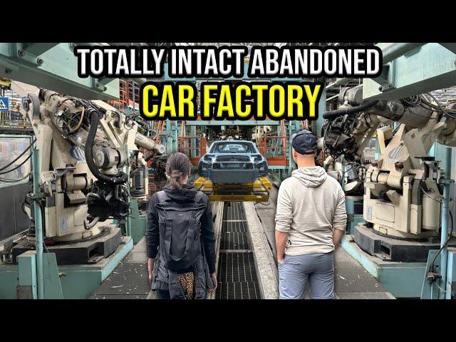 Exploring a Complete Intact Abandoned Car Factory | URBEX