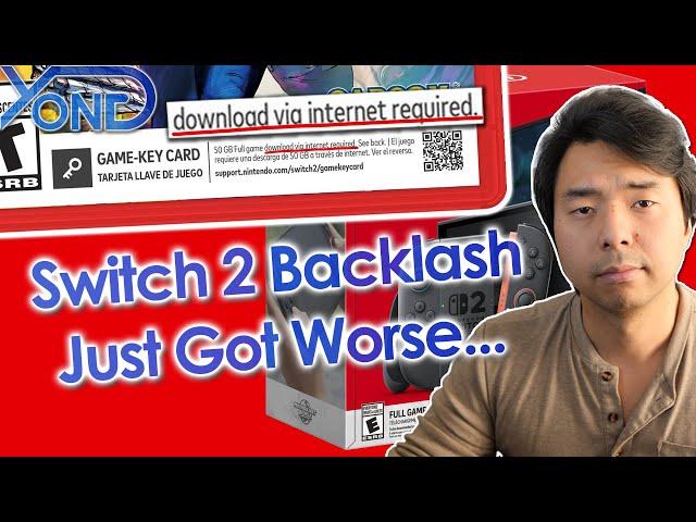 Nintendo Switch 2 Backlash Worsens Due To More Hidden Costs & Online Requirements For Physical Media