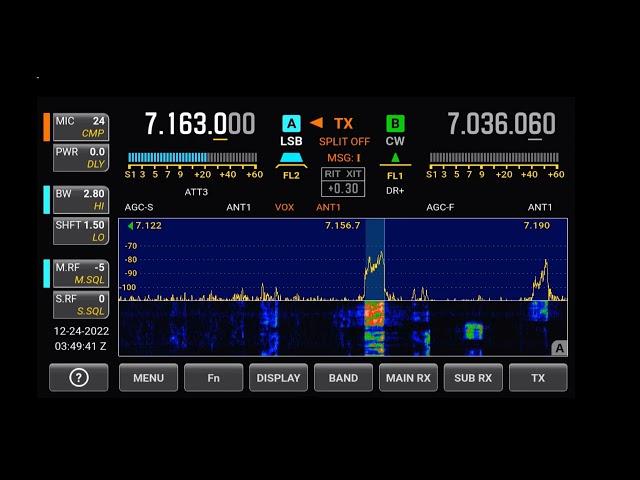 Elecraft K4 On 40 Meter SSB