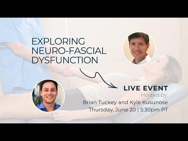 Intro to Fascial Counterstrain: Exploring Neuro-Fascial Dysfunction
