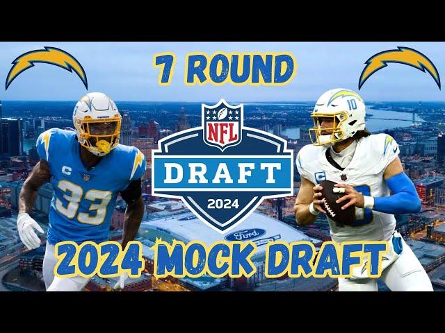 Full 7-Round 2024 Los Angeles Chargers Mock Draft!