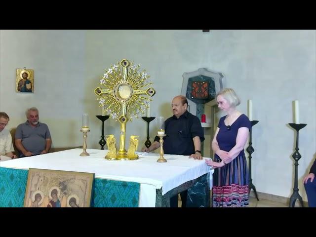 16- Anbetung und Salbungsgebet-Gabe der Prophetie-Br.Thomas Paul & Team,Werl Germeny,21. Juli 2024