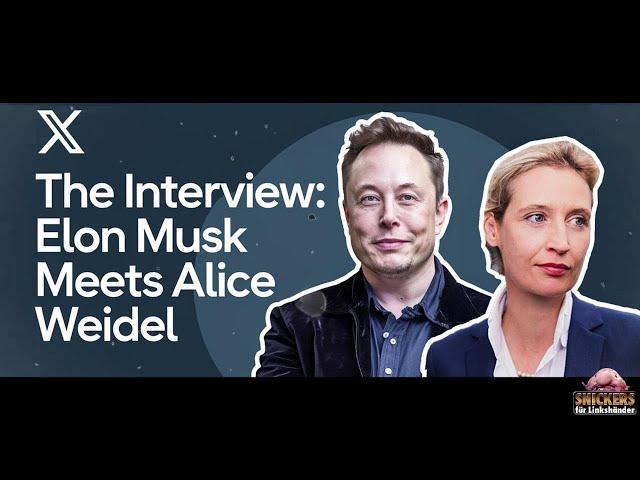 Musk Weidel Interview #satire