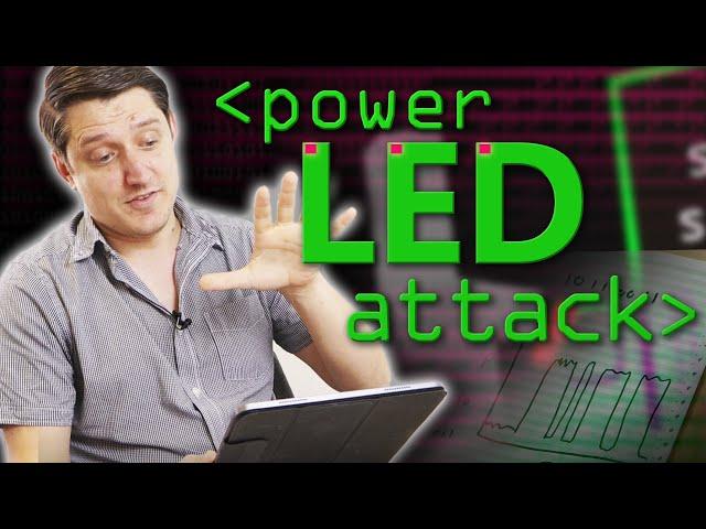 Power LED Attack - Computerphile