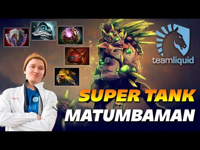 MATUMBAMAN Bristleback | SUPER TANK | Dota 2 Pro Gameplay