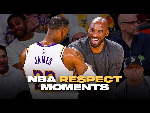 NBA "Respect" Moments You Will Never Forget ️