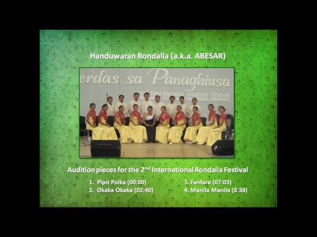 Handurawan Rondalla (a.k.a. ABESAR) - 2nd International Rondalla Festival Audition Pieces