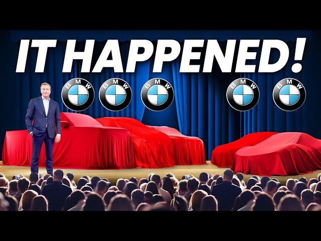 BMW CEO Announces 5 New Car Models For 2025 & SHOCKS The Entire Industry!