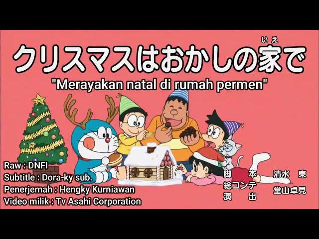 Doraemon terbaru - doraemon sub indo (merayakan natal dirumah permen) || doraemon bahasa indonesia