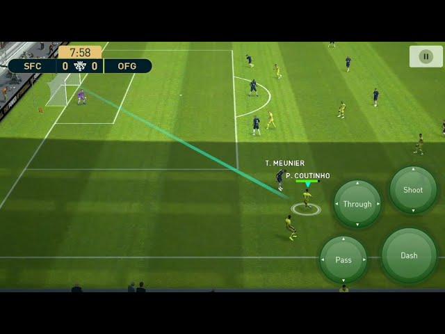 Longest Outside Curler Goal PES Mobile