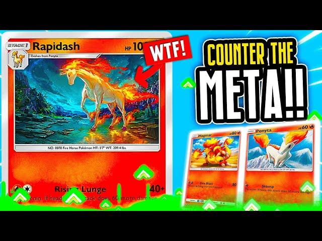 The *NEW* Rapidash is SO GOOD! This Deck CRUSHES Celebi! - Pokémon TCG Pocket