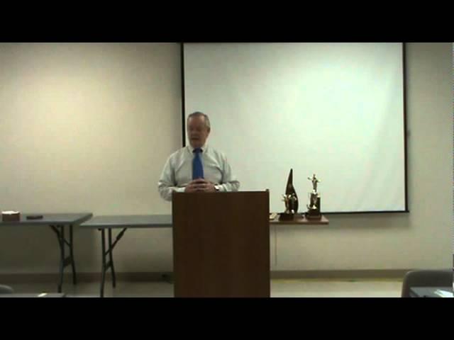 Toastmasters speech "Goodwill" by Barry Kemerer Dobson Craddock Toastmasters Club