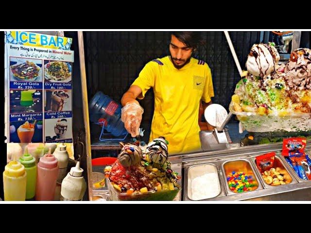 Lahore Famous Gola Genda | Yummy and Tasty Lahore Liberty Market | AN Street Food