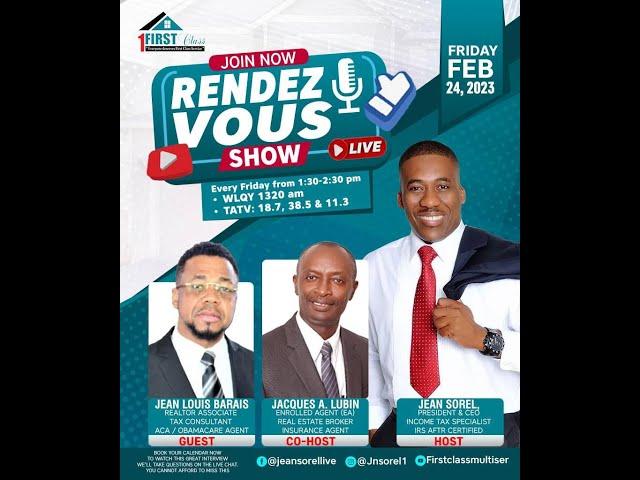 Rendez- Vous Show  with  Jacques, Jean Sorel and Jean Louis Barais