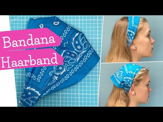 Haarband nähen für Erwachsene und Kinder | Bandana Hairband Headband | DIY Nähanleitung | mommymade